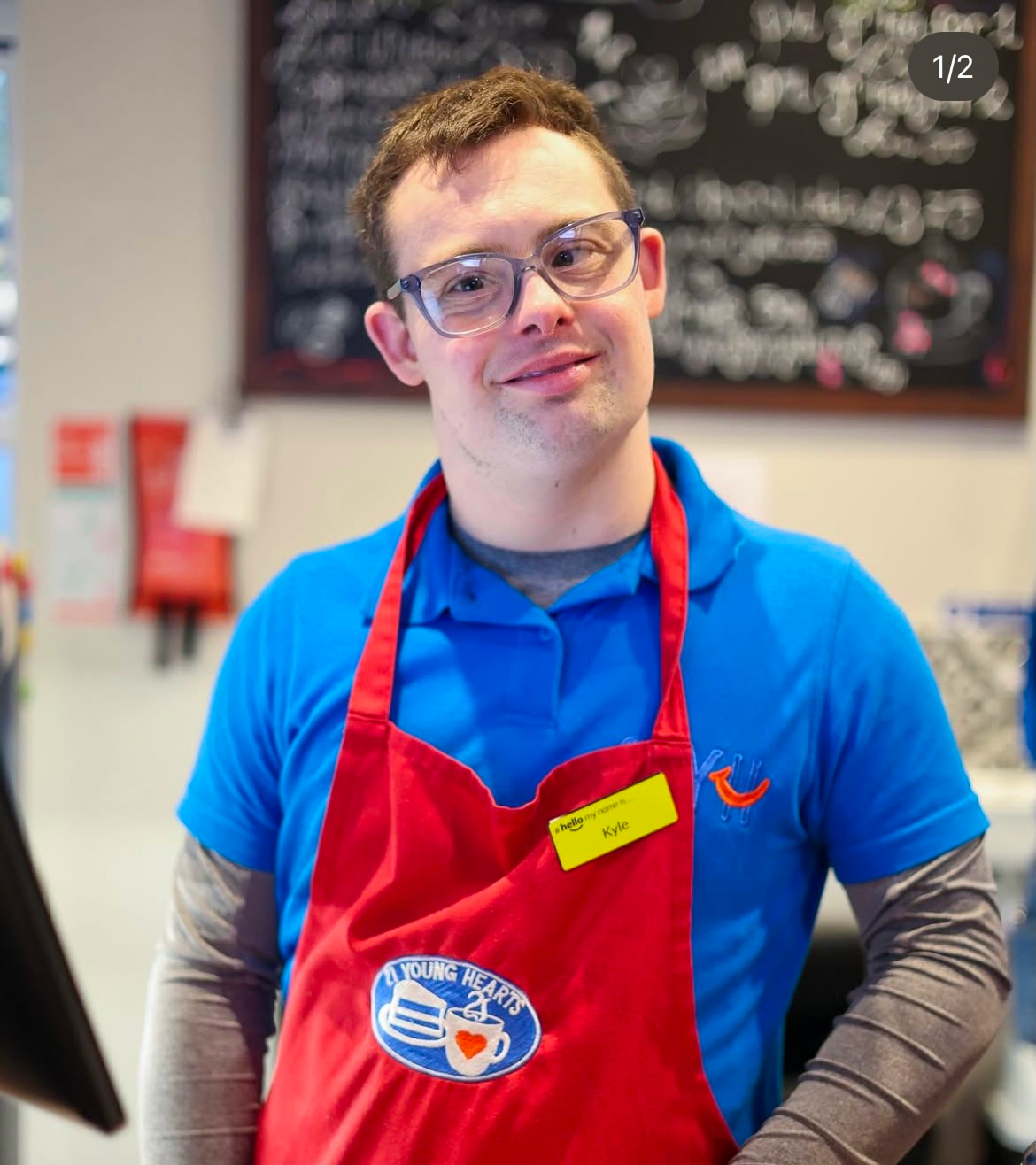 Team member at 21 Young Hearts